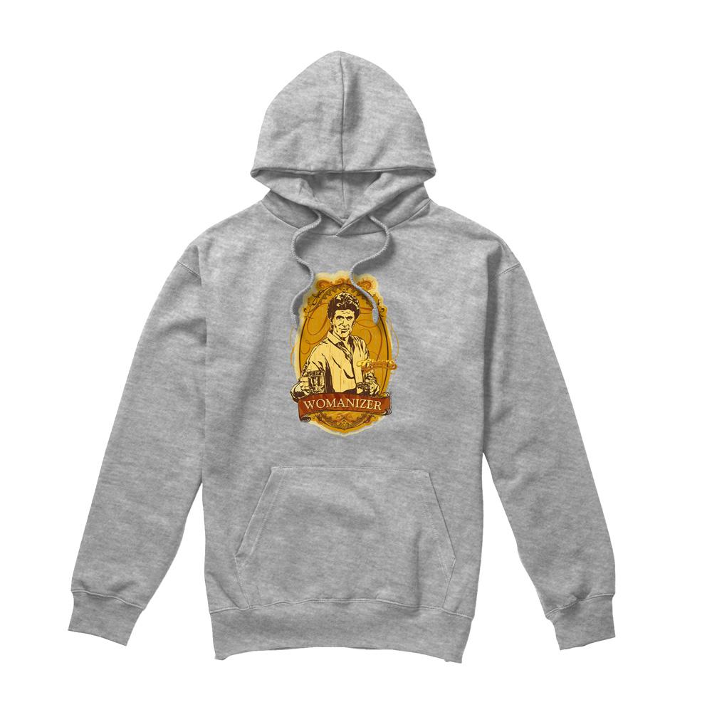 Sport Heather - Front - Cheers Mens Womanizer Hoodie