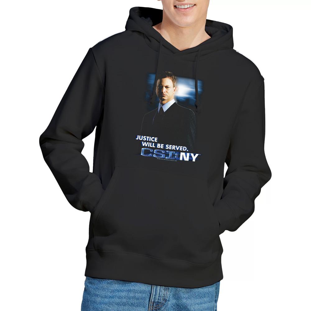 Black - Lifestyle - CSI: NY Mens Justice Served Hoodie