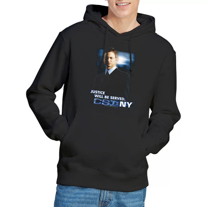 Black - Lifestyle - CSI: NY Mens Justice Served Hoodie
