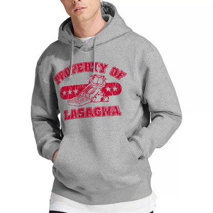 Sport Heather - Lifestyle - Garfield Mens Property Of Lasagna Hoodie