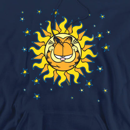 Navy - Pack Shot - Garfield Mens Celestial Hoodie