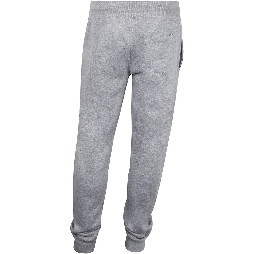 Grey-Black - Back - DC Comics Mens Wayne Industries Jogging Bottoms