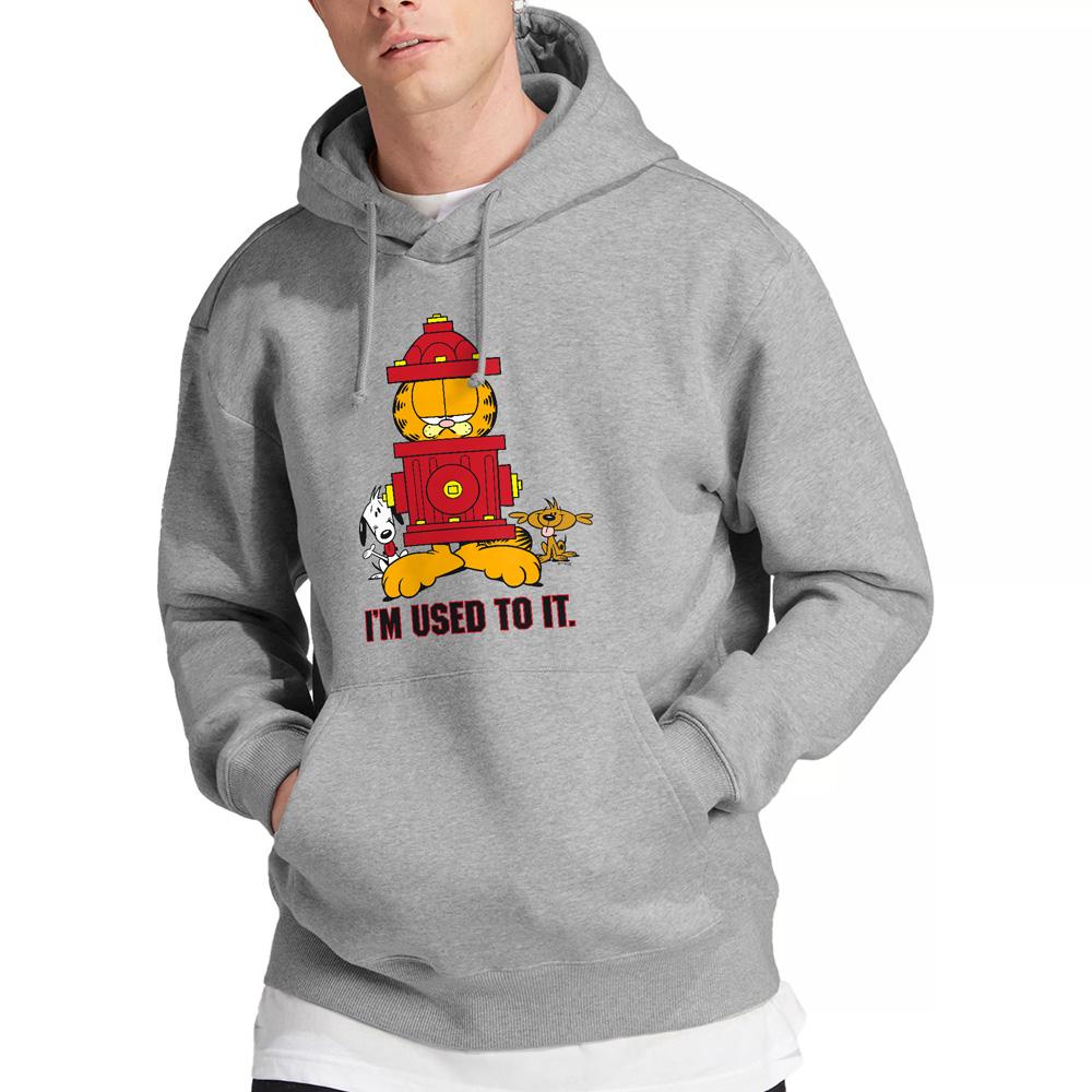 Sport Heather - Lifestyle - Garfield Mens I´m Used to It Hoodie