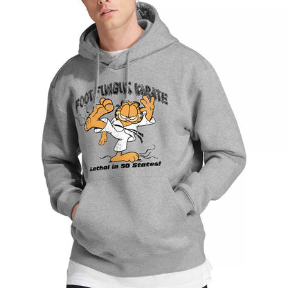 Sport Heather - Lifestyle - Garfield Mens Foot Fungus Karate Hoodie