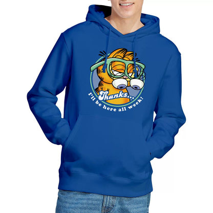 Royal Blue - Lifestyle - Garfield Mens Performing Hoodie