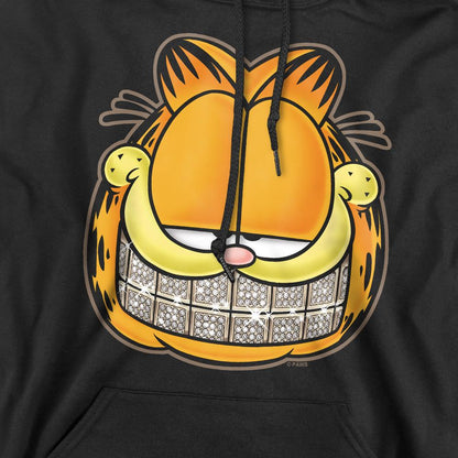 Black - Pack Shot - Garfield Mens Nice Grill Hoodie