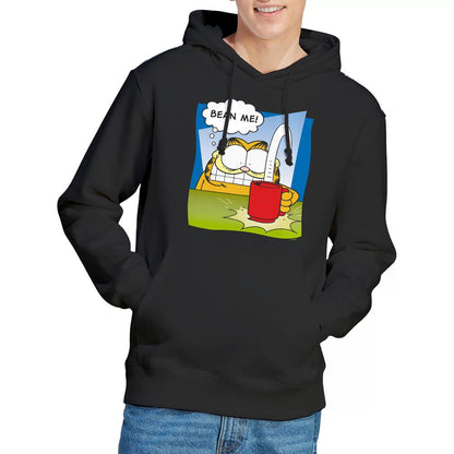 Black - Lifestyle - Garfield Mens Bean Me Hoodie