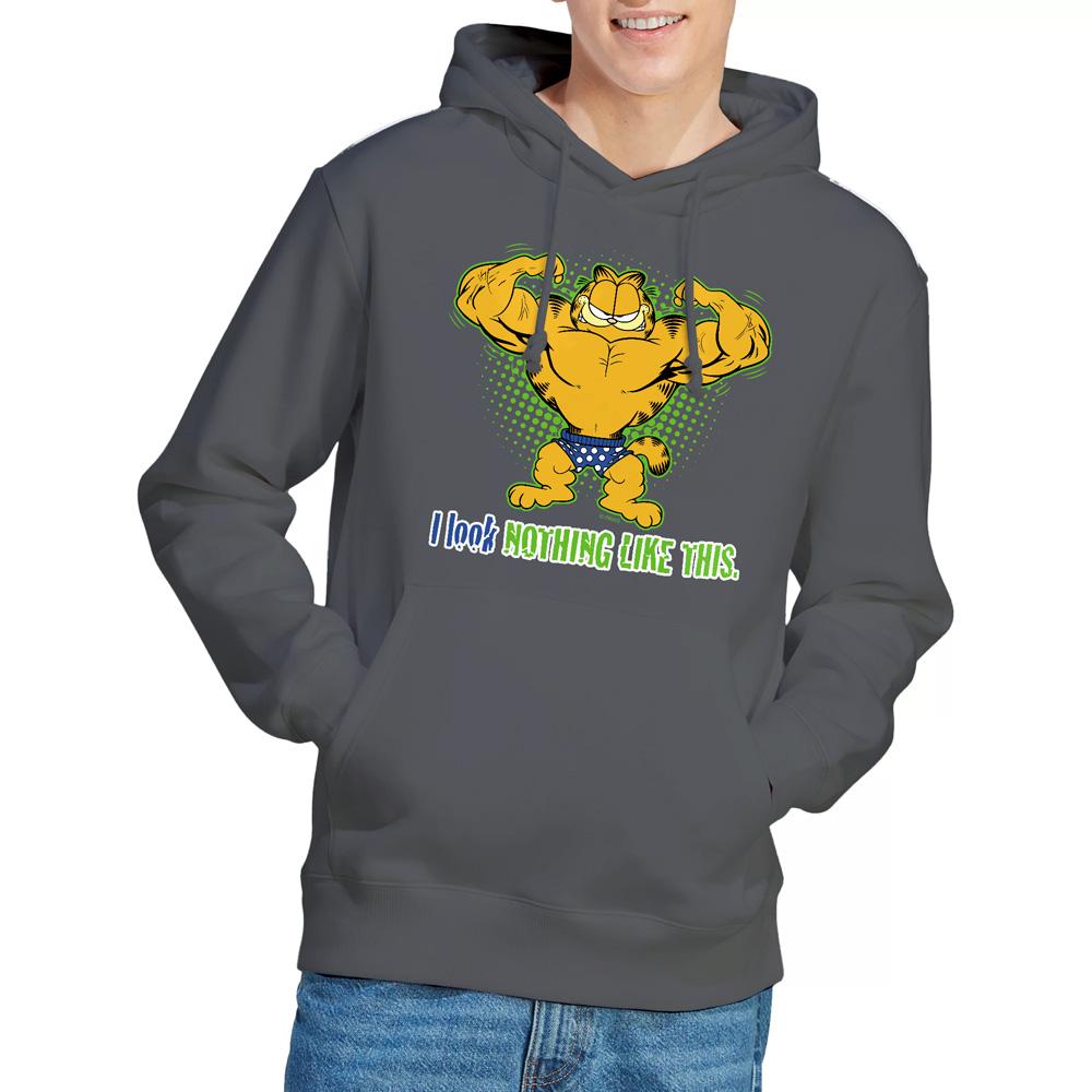 Charcoal - Lifestyle - Garfield Mens Nothing Like This Hoodie