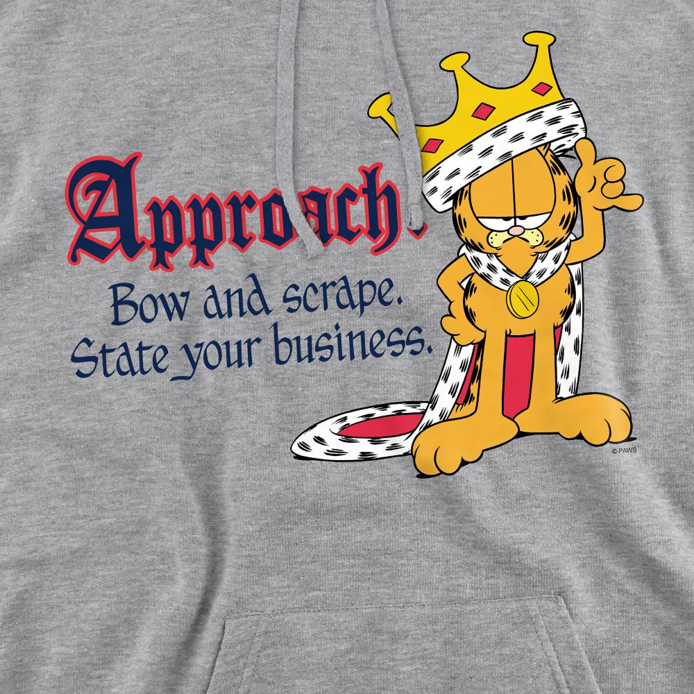 Sport Heather - Pack Shot - Garfield Mens State Your Business Hoodie