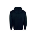 Heather Navy - Back - Flash Mens Logo Hoodie