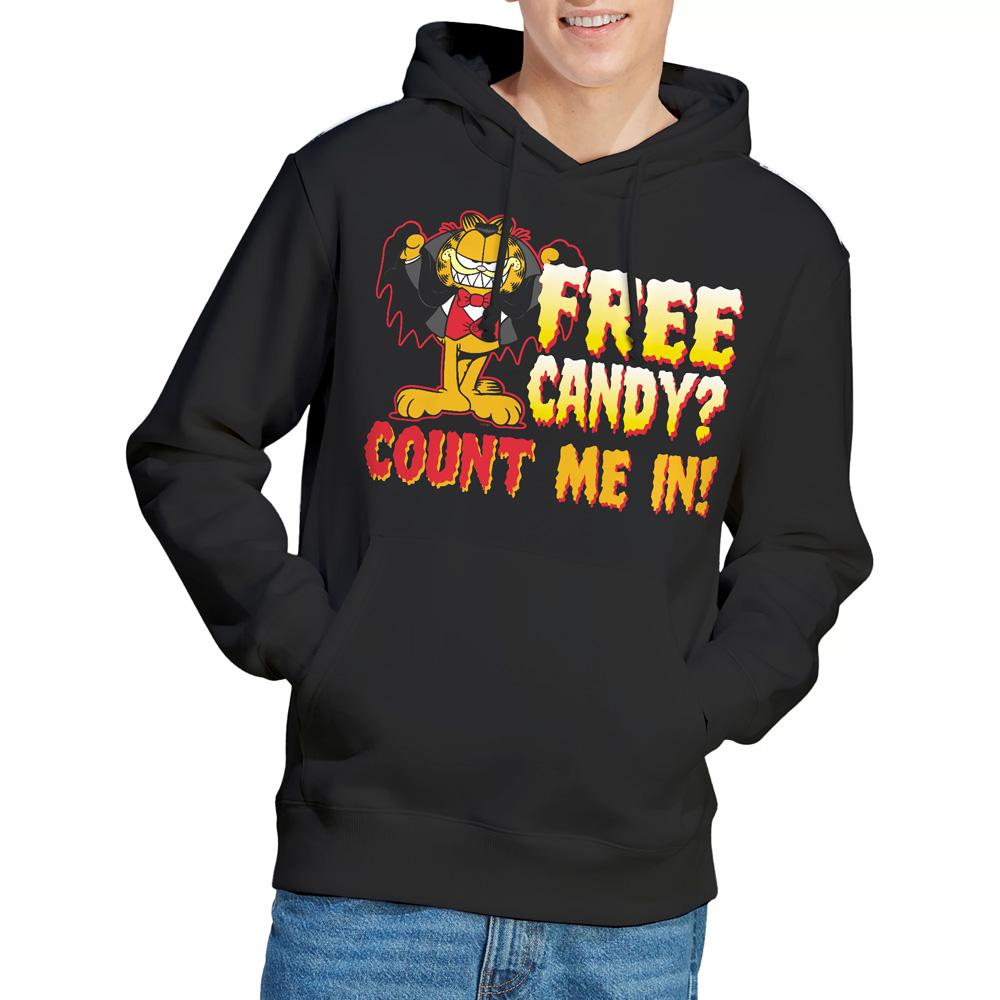 Black - Lifestyle - Garfield Mens Count Me In Hoodie