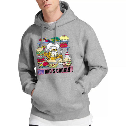 Sport Heather - Lifestyle - Garfield Mens Now Dad´s Cooking Hoodie