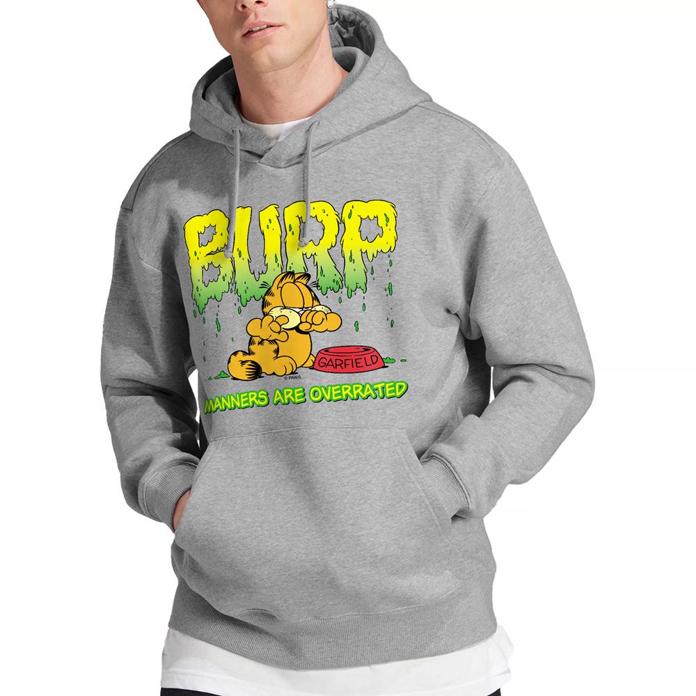 Sport Heather - Lifestyle - Garfield Mens Manners Hoodie