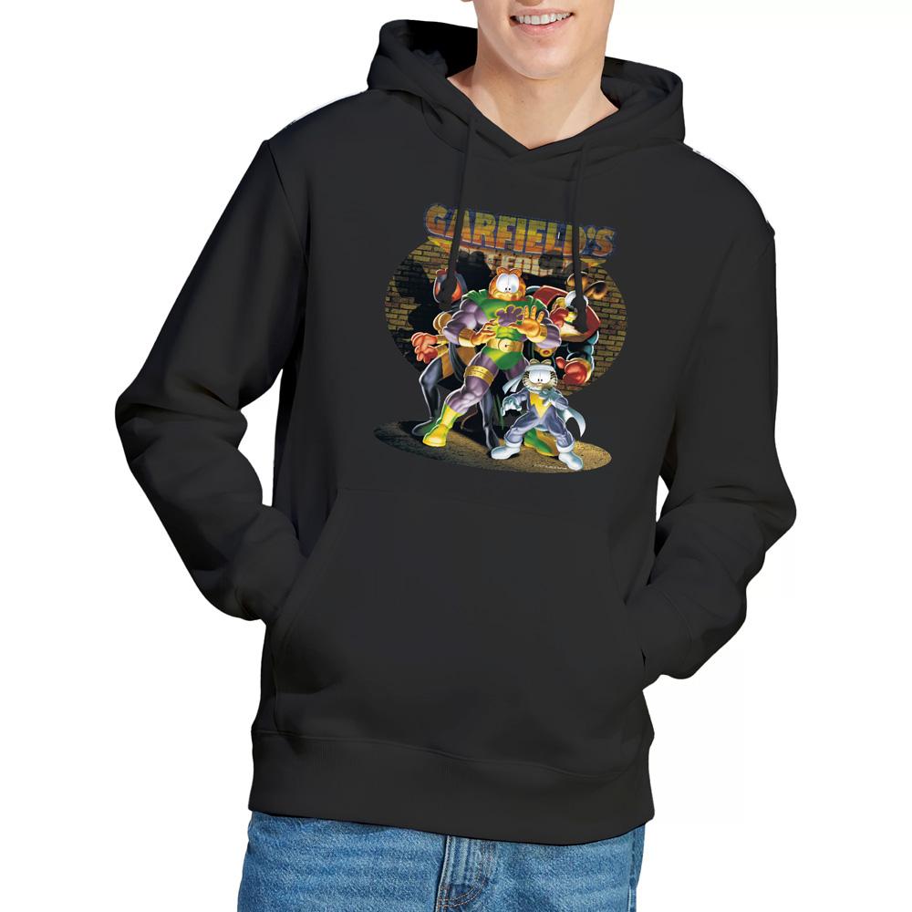 Black - Lifestyle - Garfield Mens Spotlight Hoodie