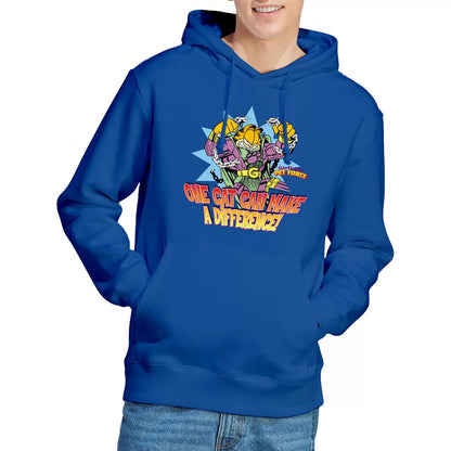 Royal Blue - Lifestyle - Garfield Mens Make A Difference Hoodie