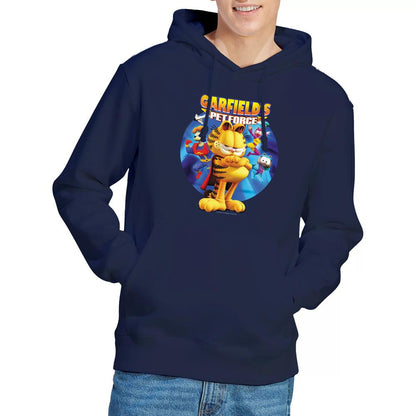 Navy - Lifestyle - Garfield Mens DVD Art Hoodie