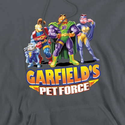 Charcoal - Pack Shot - Garfield Mens Beyond Hoodie
