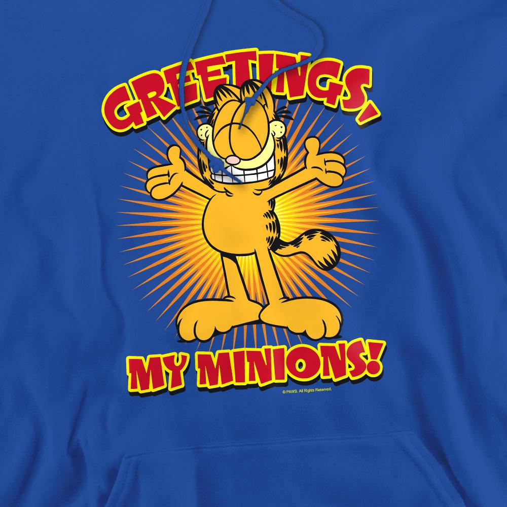 Royal Blue - Lifestyle - Garfield Mens Minions Hoodie