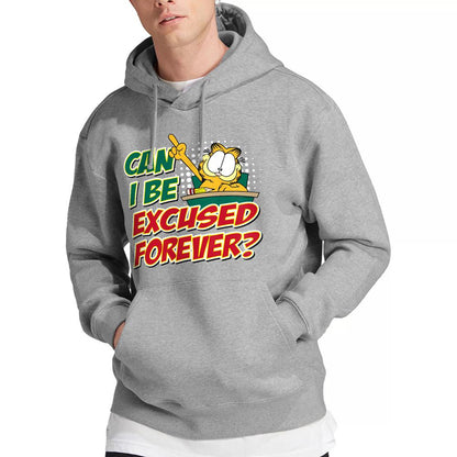 Sport Heather - Lifestyle - Garfield Mens Excused Forever Hoodie