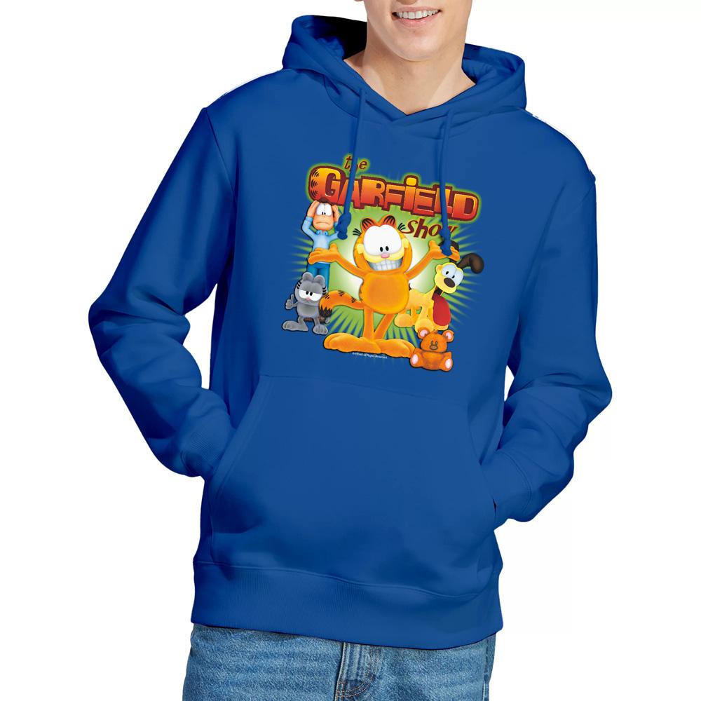 Royal Blue - Lifestyle - Garfield Mens The Garfield Show Hoodie