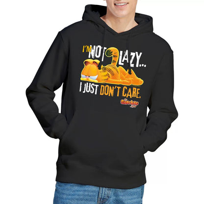 Black - Lifestyle - Garfield Mens Not Lazy Hoodie