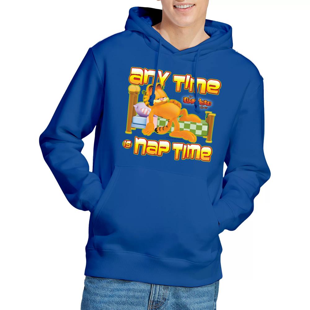 Royal Blue - Lifestyle - Garfield Mens Nap Time Hoodie