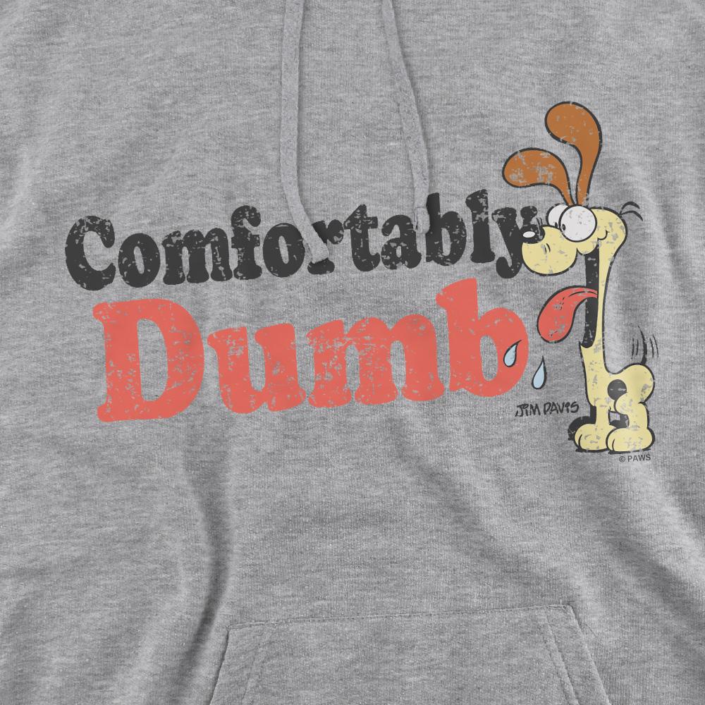 Sport Heather - Pack Shot - Garfield Mens Comfortably Dumb Hoodie