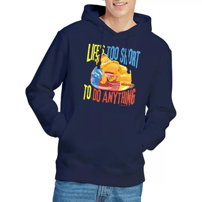 Navy - Lifestyle - Garfield Mens Too Short Hoodie