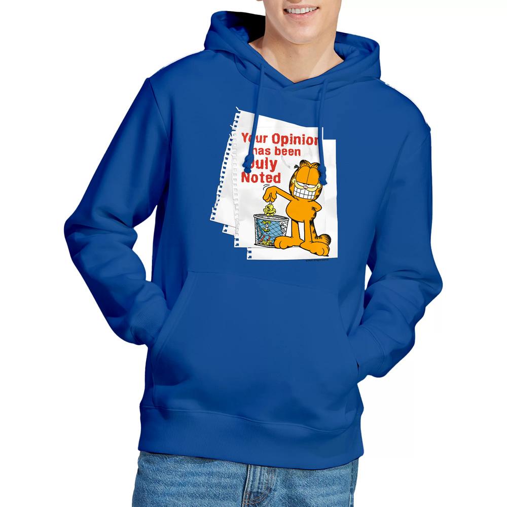 Royal Blue - Lifestyle - Garfield Mens Duly Noted Hoodie
