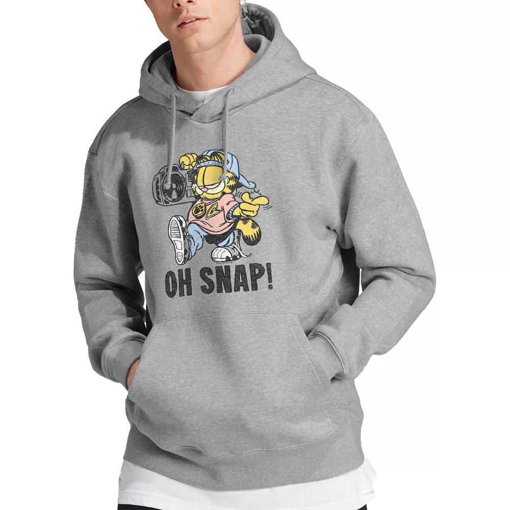 Sport Heather - Lifestyle - Garfield Mens Oh Snap Hoodie