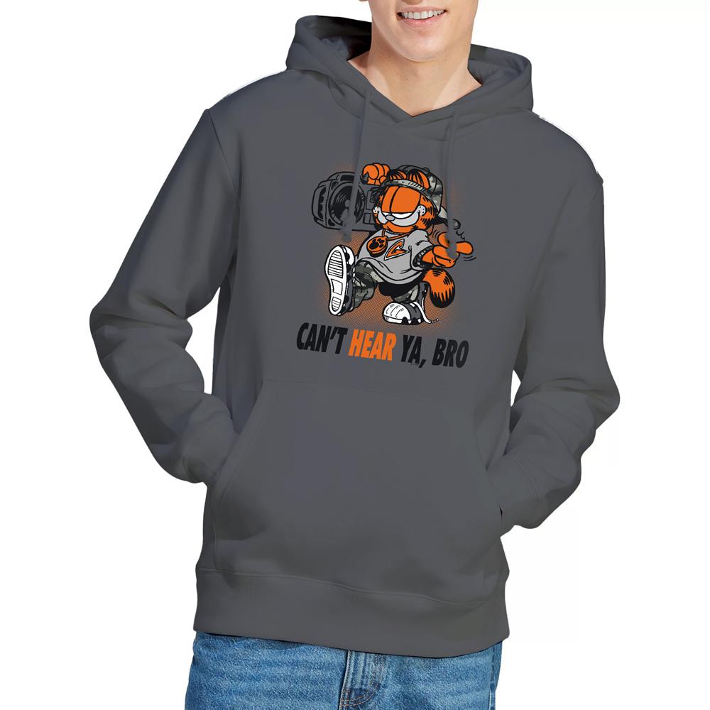 Charcoal - Lifestyle - Garfield Mens Oh Snap Hoodie