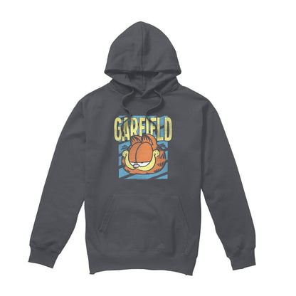 Charcoal - Front - Garfield Mens Rad Hoodie