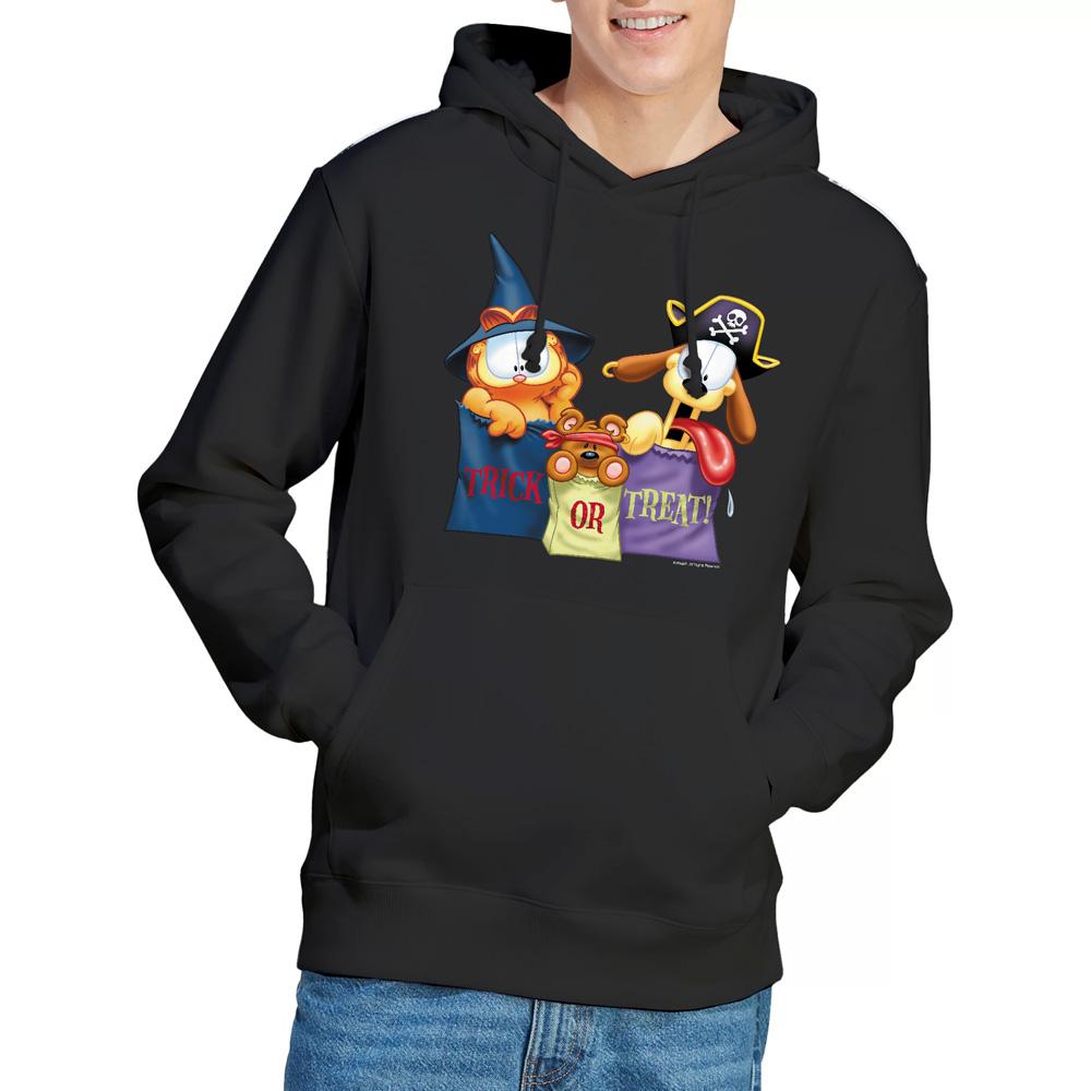 Black - Lifestyle - Garfield Mens Grab Bags Hoodie