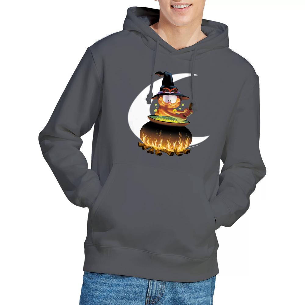 Charcoal - Lifestyle - Garfield Mens Stir The Pot Hoodie