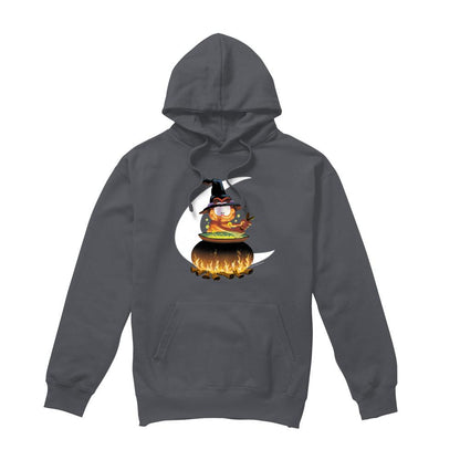 Charcoal - Front - Garfield Mens Stir The Pot Hoodie