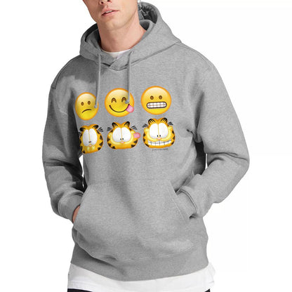 Sport Heather - Lifestyle - Garfield Mens Emoji Hoodie