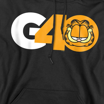 Black - Pack Shot - Garfield Mens G40 Hoodie