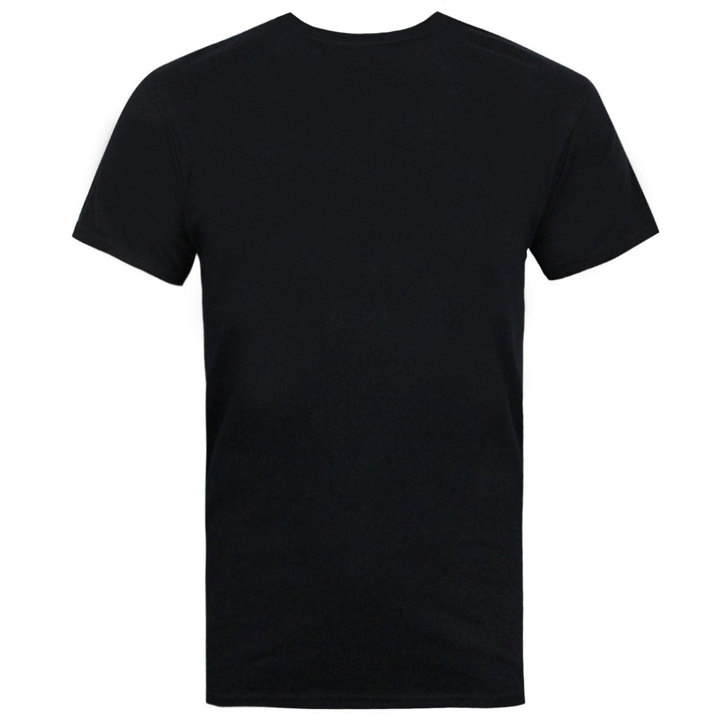 Black - Back - Marvel Mens Comic Strip Logo T-Shirt