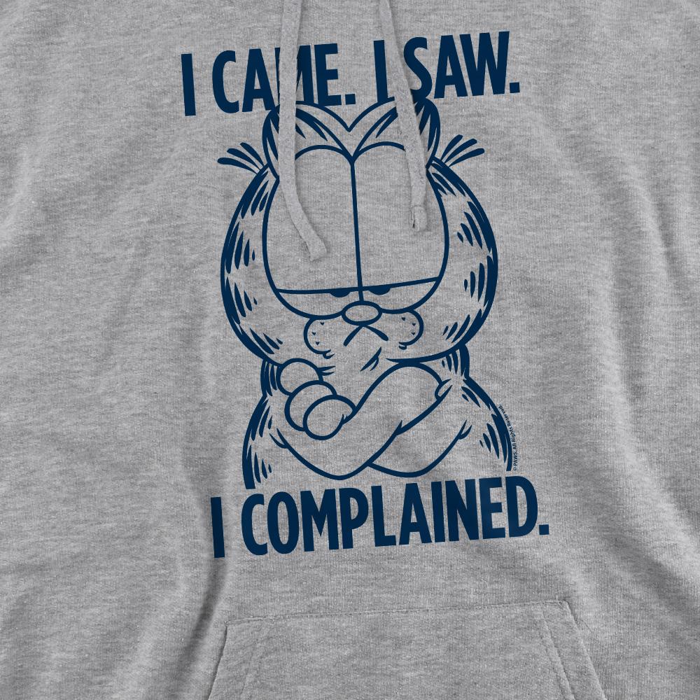 Sport Heather - Pack Shot - Garfield Mens I Complained Hoodie