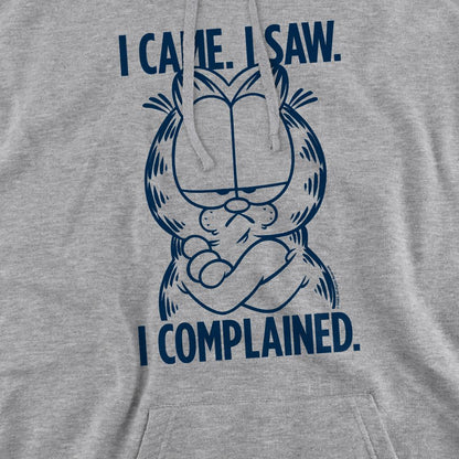 Sport Heather - Pack Shot - Garfield Mens I Complained Hoodie