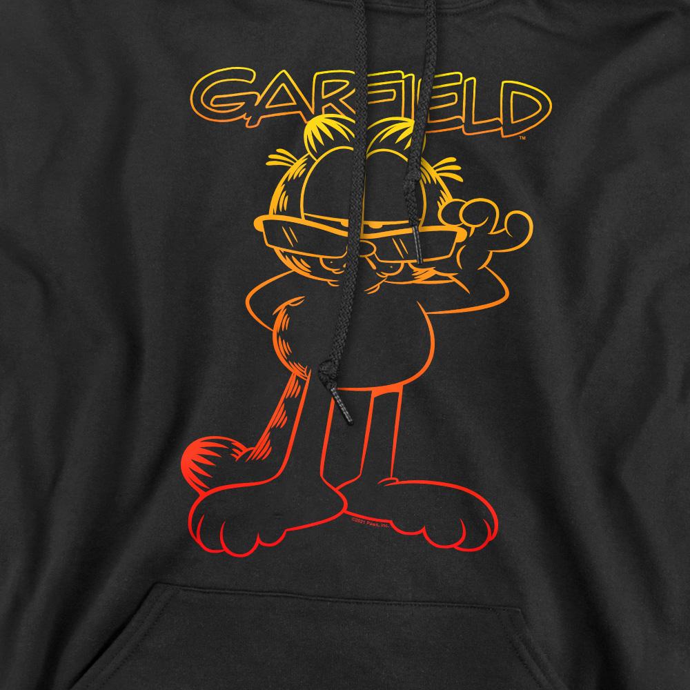 Black - Pack Shot - Garfield Mens Hotshot Hoodie