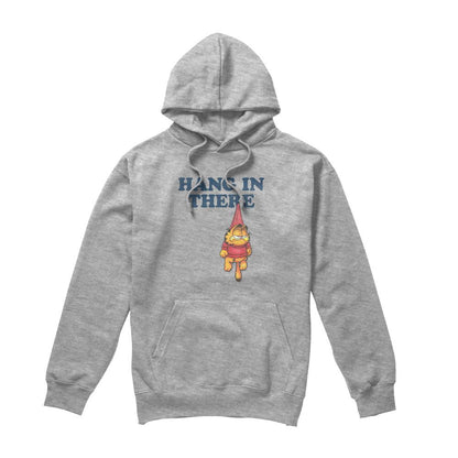 Sport Heather - Back - Garfield Mens Hang In There Hoodie