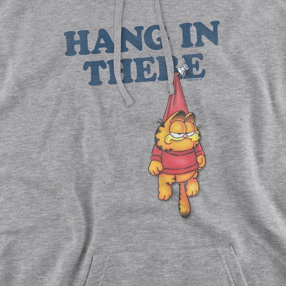 Sport Heather - Side - Garfield Mens Hang In There Hoodie