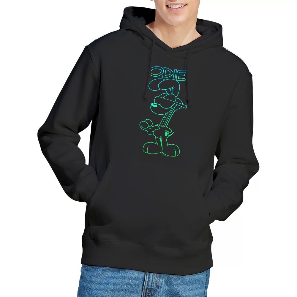 Black - Lifestyle - Garfield Mens Hotshot Odie Hoodie