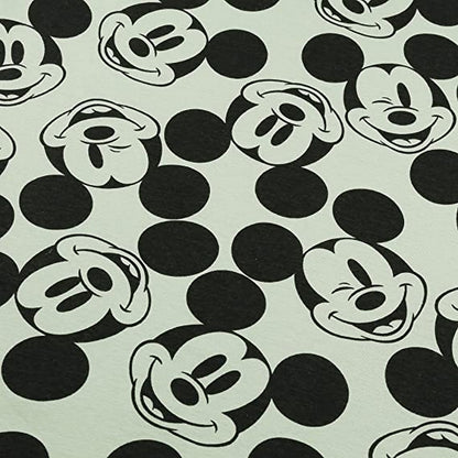 Grey-Black - Lifestyle - Disney Womens-Ladies Mickey Mouse Short Pyjama Set