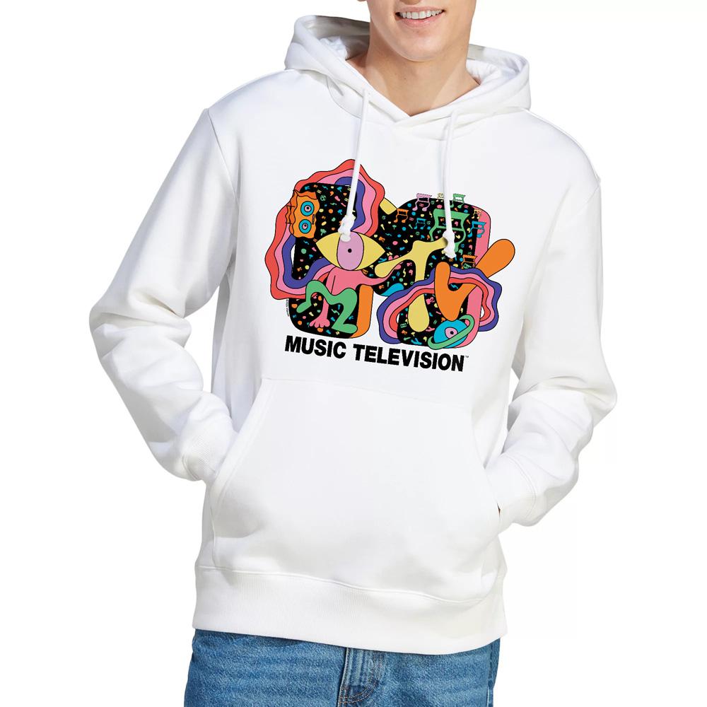White - Lifestyle - MTV Mens Expression Hoodie
