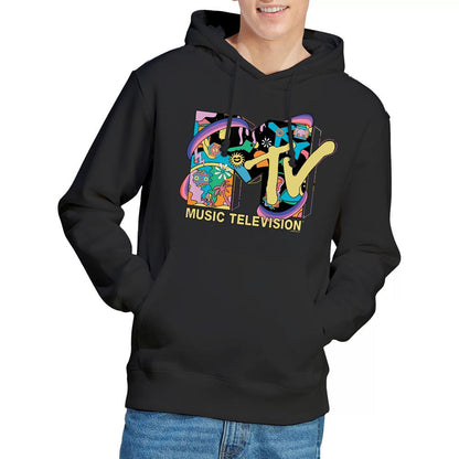 Black - Lifestyle - MTV Mens Vacation Icons Hoodie