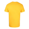 Yellow Gold - Back - Marvel Mens Logo T-Shirt