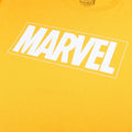 Yellow Gold - Side - Marvel Mens Logo T-Shirt