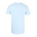 Sky Blue - Back - Marvel Mens Logo T-Shirt